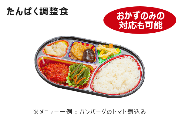 たんぱく調整食